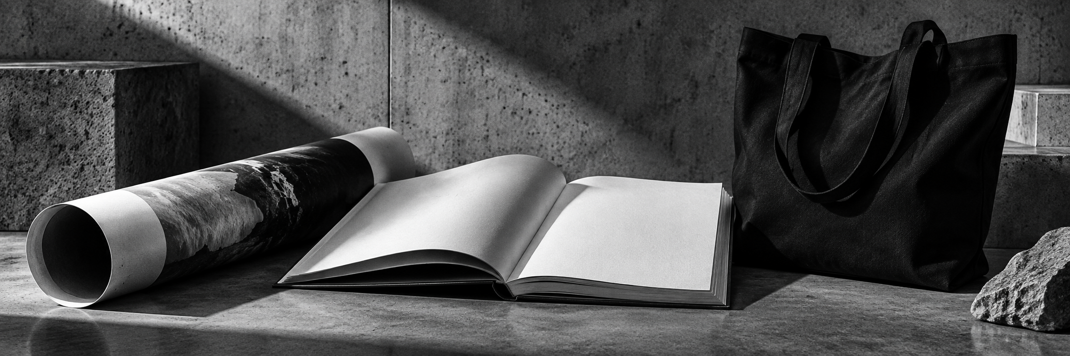 Libros, arte y objetos creativos