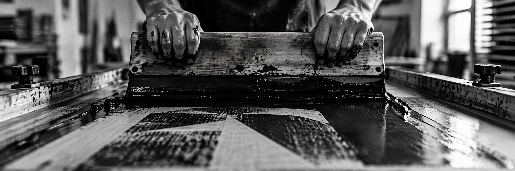 Impresión artística en serigrafía